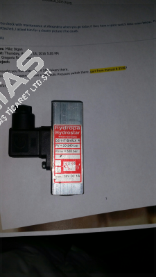 DS-117-240/B-AUX  Hydropa Hydrostar