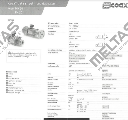 MK 20 NC Coax