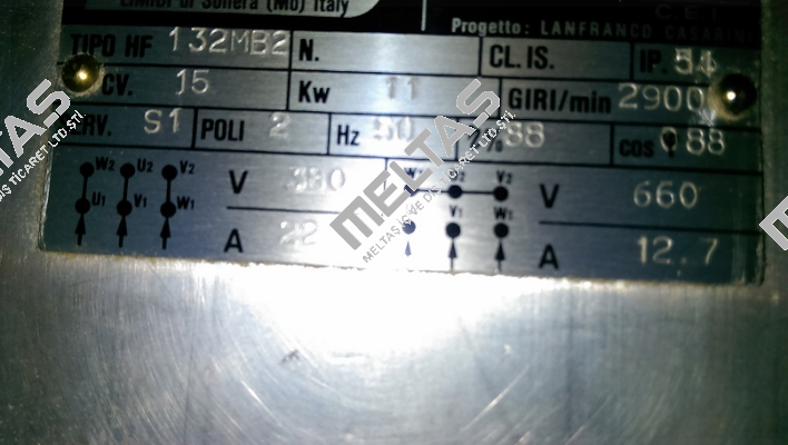 TIPO HF 132MA2  Seimec (Rossi)