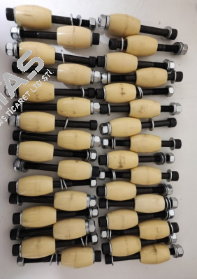 Full pin & buffer assembly to suit LXL120 coupling Leyden