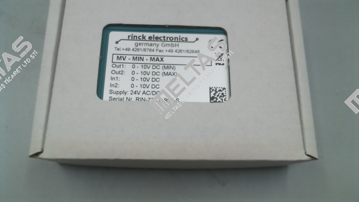 MV-MIN-MAX.10V Rinck Electronic