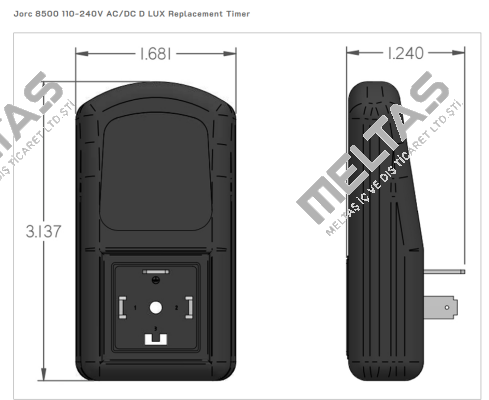 8500 - D-LUX (110-240VAC/DC 50/60Hz) JORC