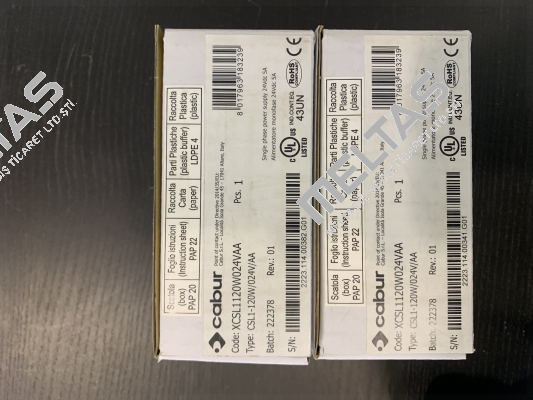 XCSL1120W024VAA Cabur