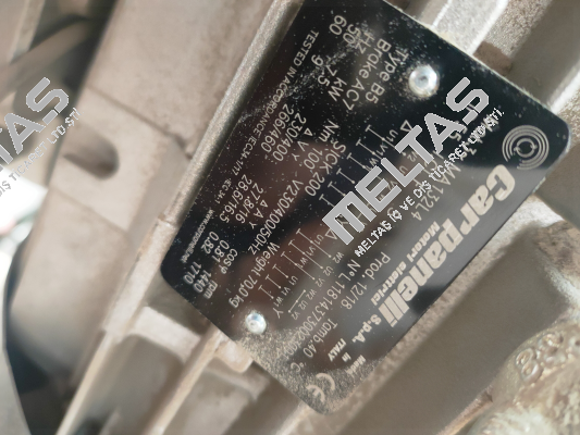 MA132L4 Nr:L118143730023001 OEM Carpanelli