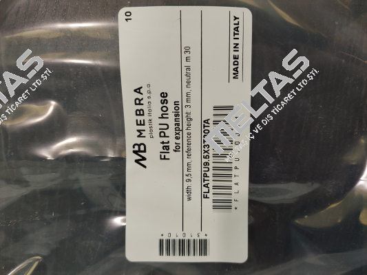 FLATPU9.5ｘ3 mebra-plastik-italia