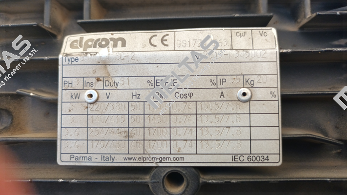 G 100 L 4 SC-2 ORANGE1 (Elprom)