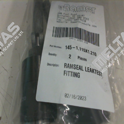 RC 145 Model 1115x1210 Ramer Products