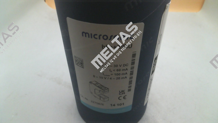 p/n: 14101, Type: bks+3/FIU Microsonic