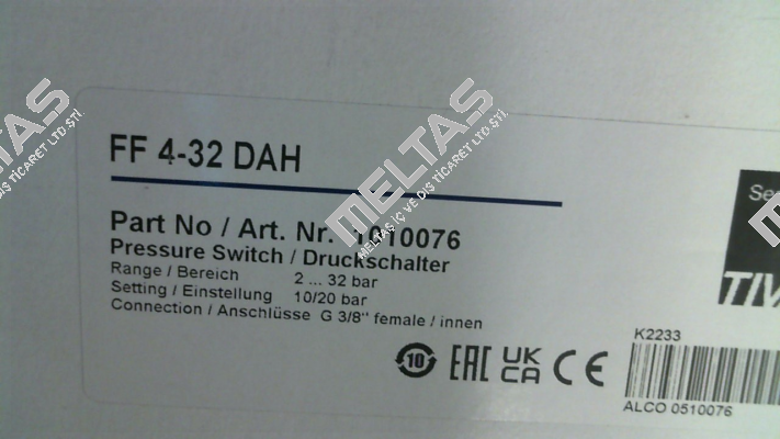 1010076 / FF 4-32 DAH Fanal