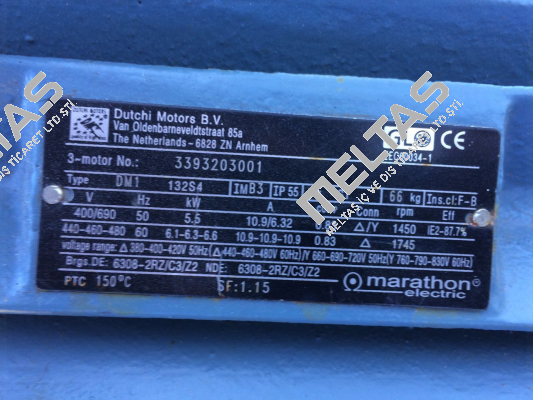 3393203001 obsolete, replacement HJN132S4E2U46 1001  Marathon (Regal)