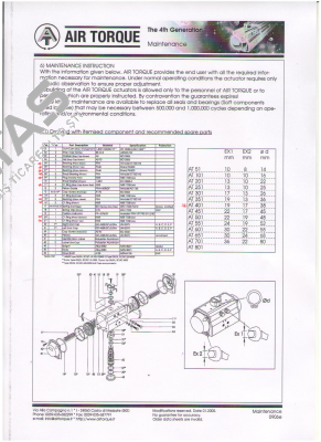 Position 5 for AIR TORQUE AT401U S10 F07F10-N-DS-22 AZ  Air Torque