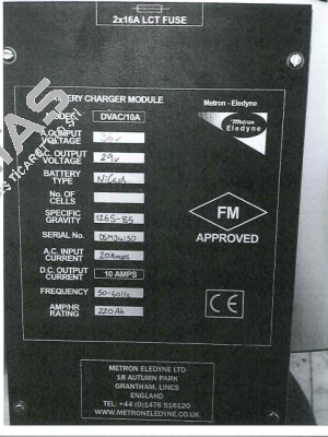 E-30374-SU-7  Metron Eledyne Ltd
