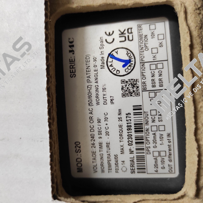 P/N: S4C010109, Type: J4C-S20 J+J Automation