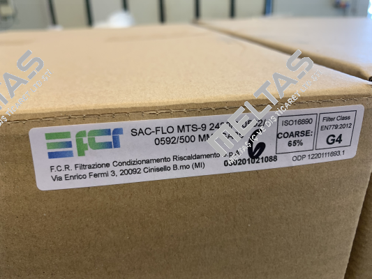 MTS9 24206 - 592x592x500 G4 F.C.R. S.p.A.