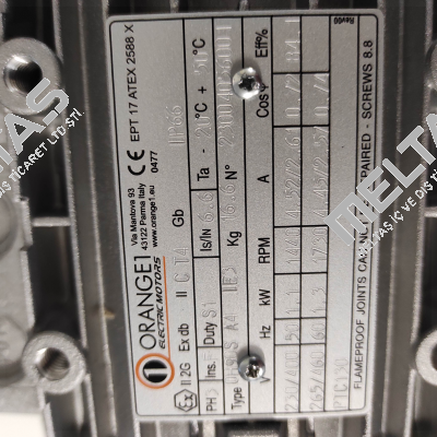 Typ OH 90S A 4 (II 2G Ex db IIC T4 Gb) ORANGE1 (Elprom)