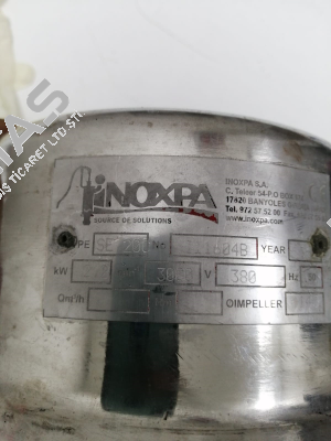 SE 20C 111604B Inoxpa