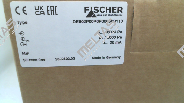 DE902P00P6P00000R112 Fischer Mess Regeltechnik