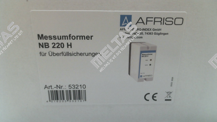 NB 220 H 230V AC Afriso