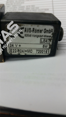 Art. Nr. 720016, type E22-024/= -MO Magnetspule IP00 Avs Römer