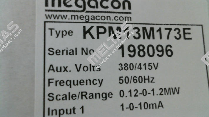 KPM13M173E Megacon