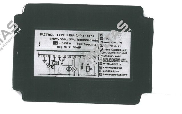 P16FI (DP) 406201 Pactrol