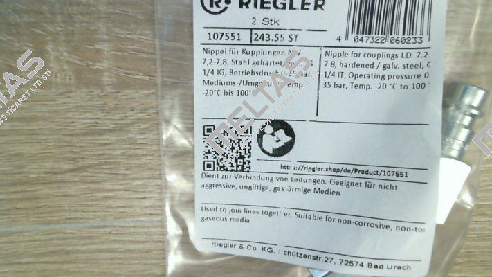 107551 / 243.55 ST Riegler
