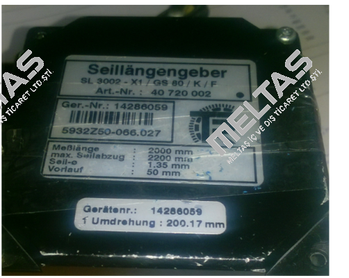 SL3002/GS80  FSG Fernsteuergeräte