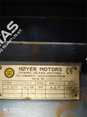 Y2E2-225MA-4 Hoyer Motors
