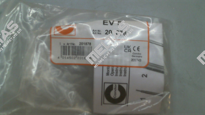 P/N: 201878 Type: EV 5 Condor