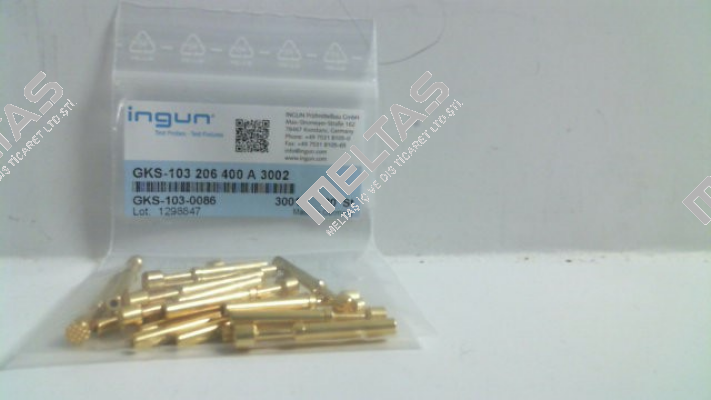 GKS-103 206 400 A 3002 Ingun