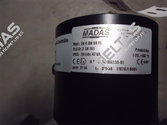 EV-6 DN50 FL  Madas