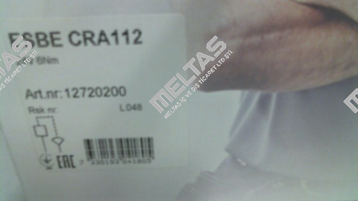 P/N: 12720200, Type: CRA112 Esbe