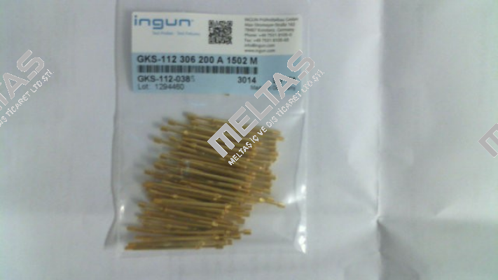 GKS-112 306 200 A 1502 M Ingun