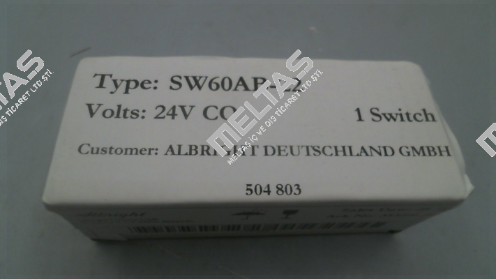 SW 60AB22/24V  504803 Albright