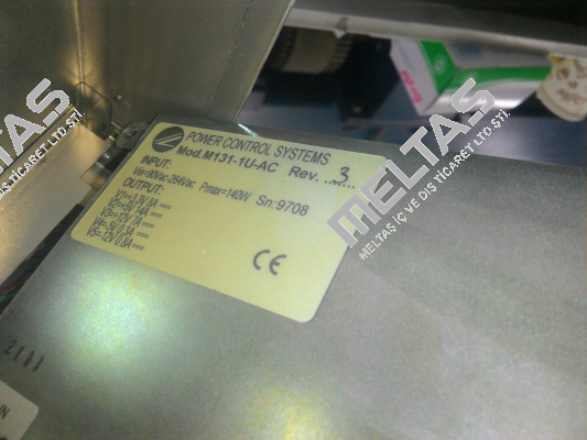 M131-1U-AC-4 obsolete, replaced by M141-1U-PFC  Power Control Systems