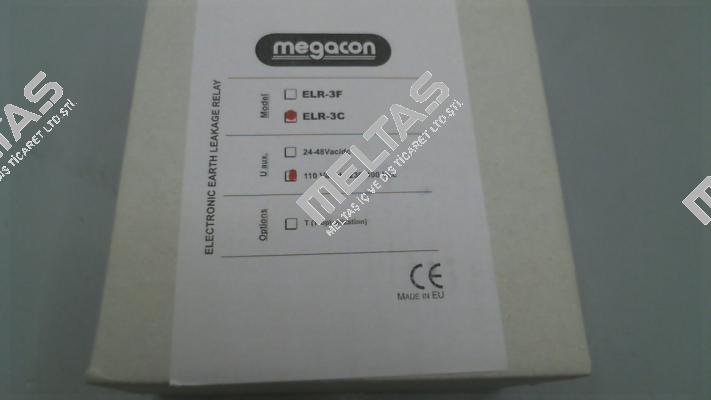 ELR-3C 110 VAC/DC 220-400 VAC / 604030 Megacon