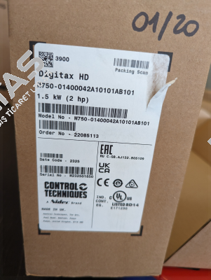 M750-01400042A10101AB101 Nidec