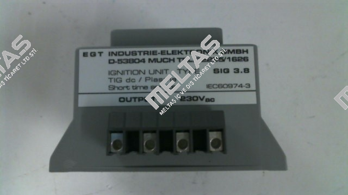 SIG 3.8 EGT Industrie elektronik