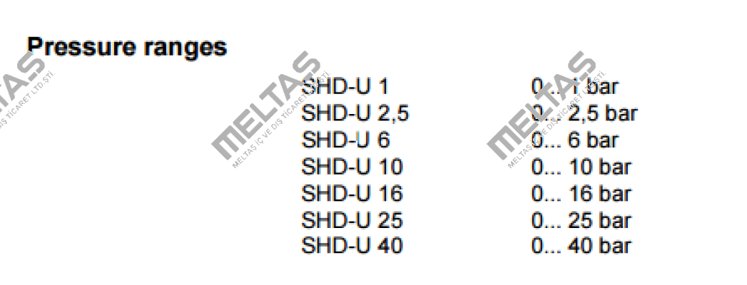 SHD-U 6  S+S REGELTECHNIK