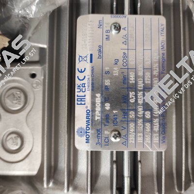 TP80B4 0,75 230/400-50 B14 MV CN Motovario