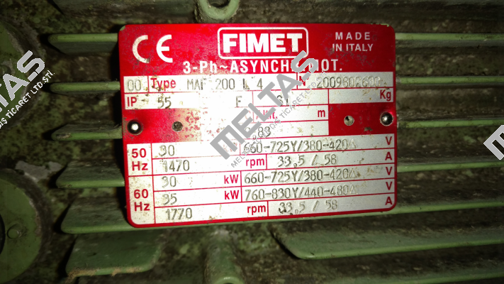 MAF 200 L4  Fimet