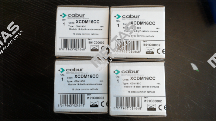 XCDM16CC Cabur