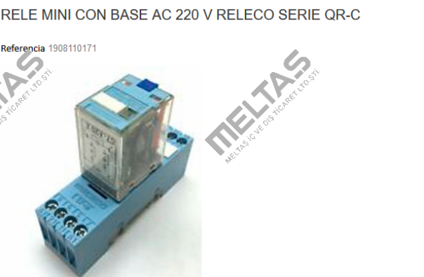 1908110171 SERIE QR-C AC 220 Comat Releco