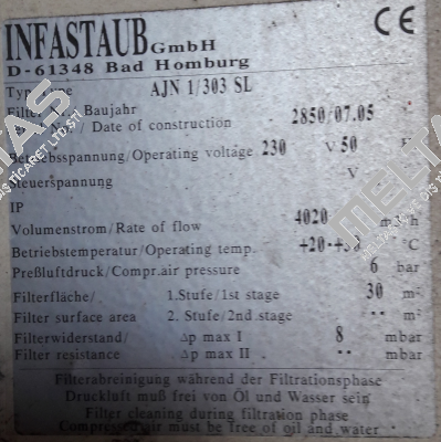 Typ AJN SL / 005175  Infastaub