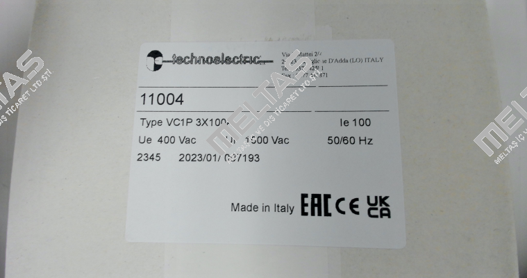 VC1P 3X100A Technoelectric